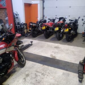 Binnenkort te koop 6 stuks motorfietsen.